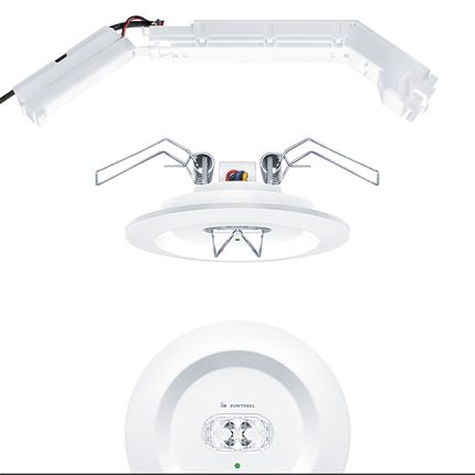 RESCLITE PRO MRCR recessed ceiling IP20-40 ESCAPE Acil Aydınlatma & Yönlendirme Armatürü